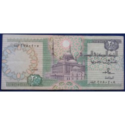 Egipto - 20 Pounds - 1986-87