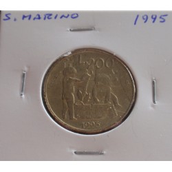 S. Marino - 200 Lire - 1995