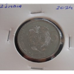 Zâmbia - 5 Kwacha - 2024