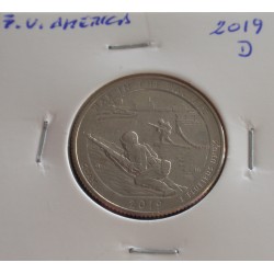 E. U. América - 1/4 Dollar...