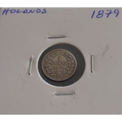 Holanda - 5 Cents - 1879 -...