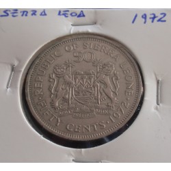 Serra Leoa - 50 Cents - 1972