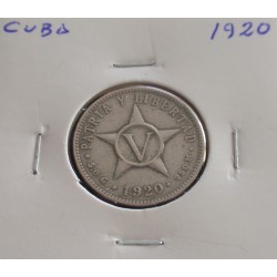 Cuba - 5 Centavos - 1920