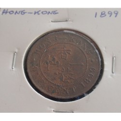 Hong - Kong - 1 Cent - 1899