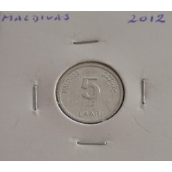 Maldivas - 5 Laari - 2012