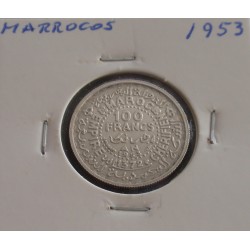 Marrocos - 100 Francs -...
