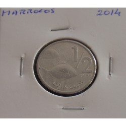 Marrocos - 1/2 Dirham - 2014