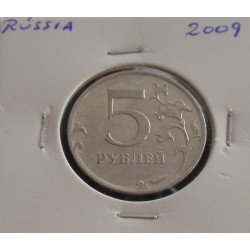 Rússia - 5 Roubles - 2009