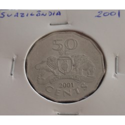 Suazilândia - 50 Cents - 2001