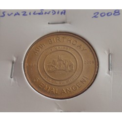 Suazilândia - 5 Emalangeni...