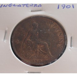 Inglaterra - 1 Penny - 1901