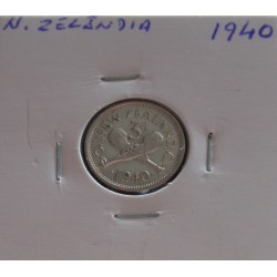 N. Zelândia - 3 Pence -...