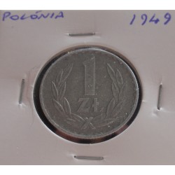 Polónia - 1 Zloty - 1949