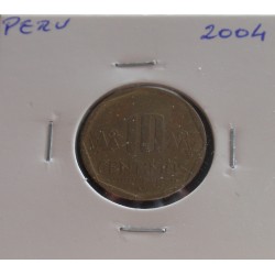 Peru - 10 Centimos - 2004