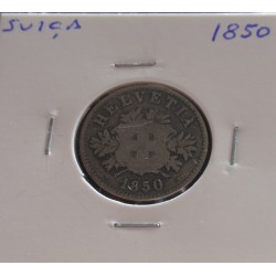 Suiça - 20 Rapen - 1850
