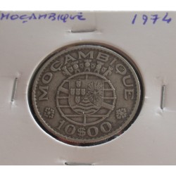 Moçambique - 10 Escudos - 1974