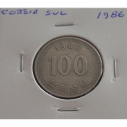 Coreia do Sul - 100 Won - 1986