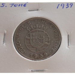 S. Tomé - 1 Escudo - 1939