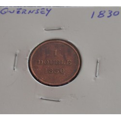 Guernsey - 1 Double - 1830