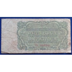 Checoslováquia - 5 Korun -...