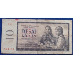 Checoslováquia - 10 Korun -...