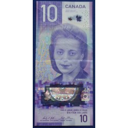 Canadá - 10 Dollars - 2018