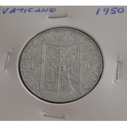 Vaticano - 10 Lire - 1950