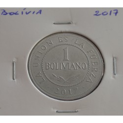 Bolívia - 1 Boliviano - 2017