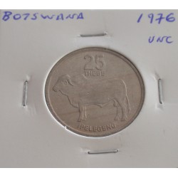 Botswana - 25 Thebe - 1976...