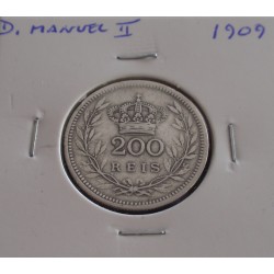 D. Manuel II - 200 Réis -...