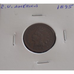 E. U. América - 1 Cent - 1895