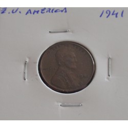 E. U. América - 1 Cent - 1941