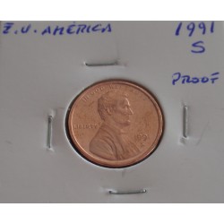 E. U. América - 1 Cent -...