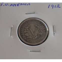 E. U. América - 5 Cents - 1912