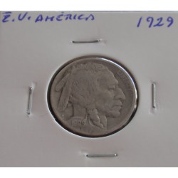 E. U. América - 5 Cents - 1929