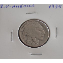 E. U. América - 5 Cents - 1935