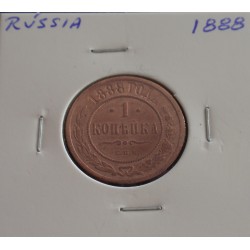 Rússia - 1 Kopek - 1888