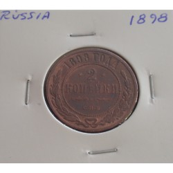 Rússia - 2 Kopeks - 1898