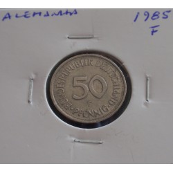 Alemanha - 50 Pfennig - 1985 F