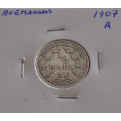 Alemanha - 1/2 Mark - 1907...