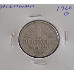 Alemanha - 1 Mark - 1966 G