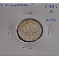 E. U. América - 1 Dime -...
