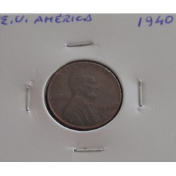E. U. América - 1 Cent - 1940