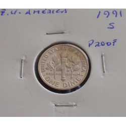 E. U. América - 1 Dime -...