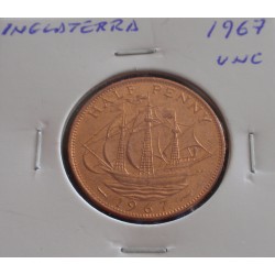 Inglaterra - 1/2 Penny -...