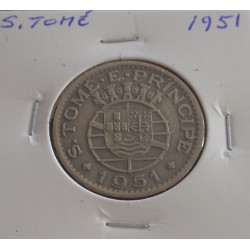 S. Tomé - 1 Escudo - 1951