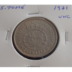 S. Tomé - 10 Escudos - 1971...