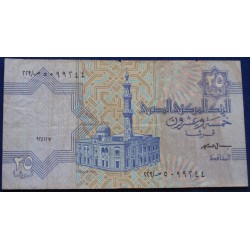 Egipto - 25 Piastres - 2007