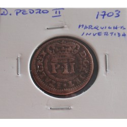 D. Pedro II - 1 1/2 Real -...