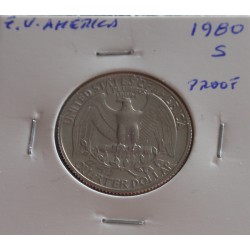 E. U. América - 1/4 Dollar...